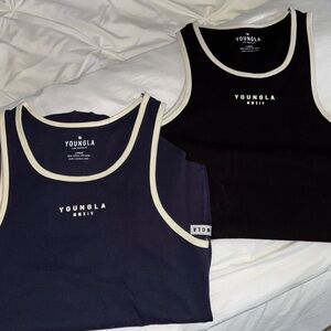 Mens YoungLa Rocket Rib Tanks Sz L